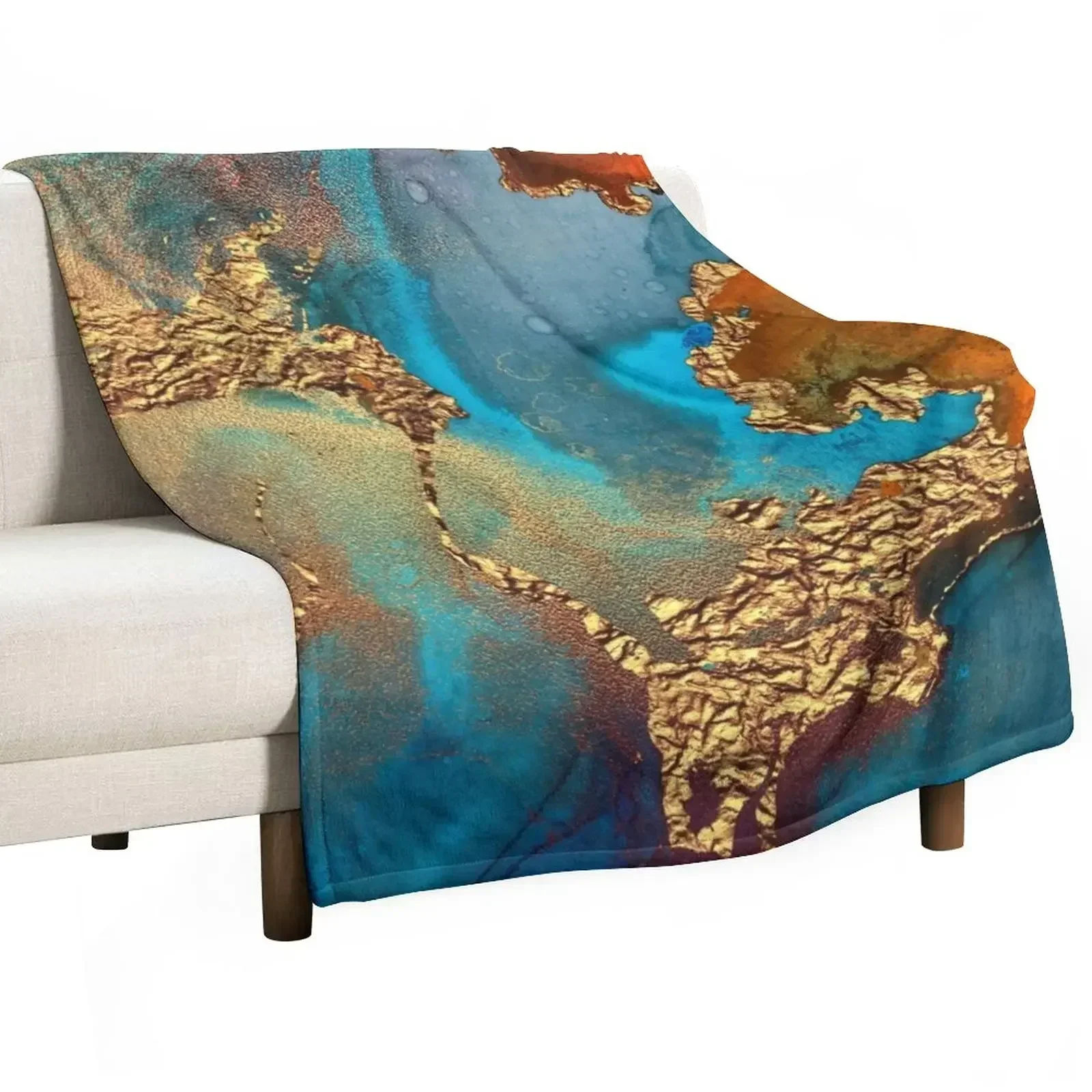 

glamorous gold ink autumn texture Throw Blanket Moving valentine gift ideas wednesday Hair Blankets