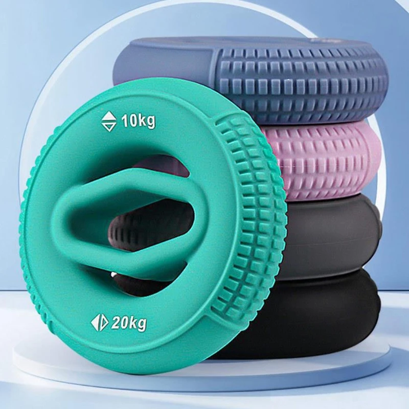 24BD Hand Grip Strengthener Hand Finger Exerciser Unterarm Ringe Hand Exerciser Silikon Squeezer Greifer für Finger Physikalische