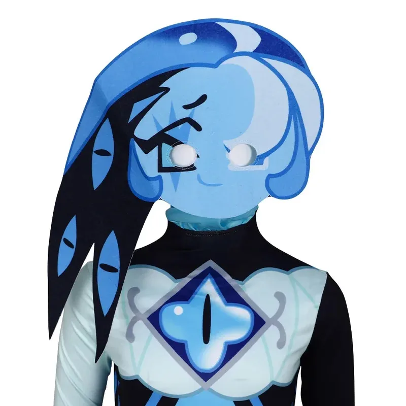 2025 aaa Cookie Run: Kingdom Jumpsuit Bodysuits with Mask Cosplay Costume Halloween Masquerade Carnival Party Outfits for Adult