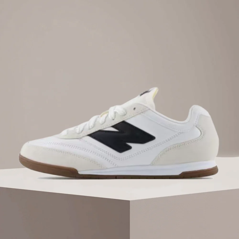 New Balance NBRC42 Unisex Low-Top Sneakers – Off-White, Thin-Sole Design, Versatile Traction, Durable & Comfortable URC42LA