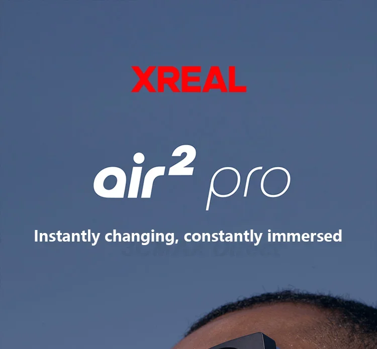 XREAL Nreal Air 2 Pro Smart AR Glasses HD 130 Inches Space Giant Screen Private Cinema AR mixed reality Glasses gafas con cámara