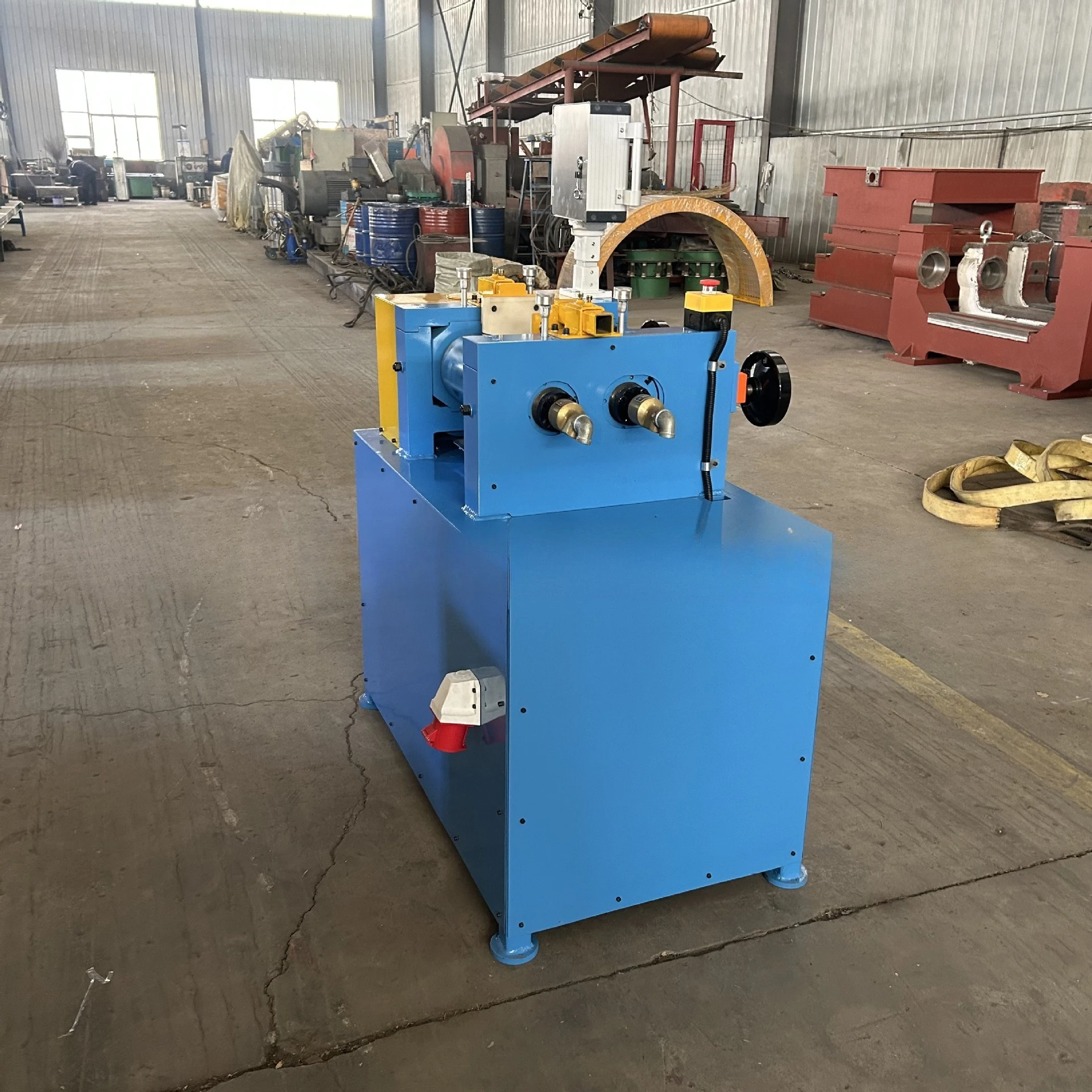 Laboratory rubber mixing film open 6 inch rubber smelter