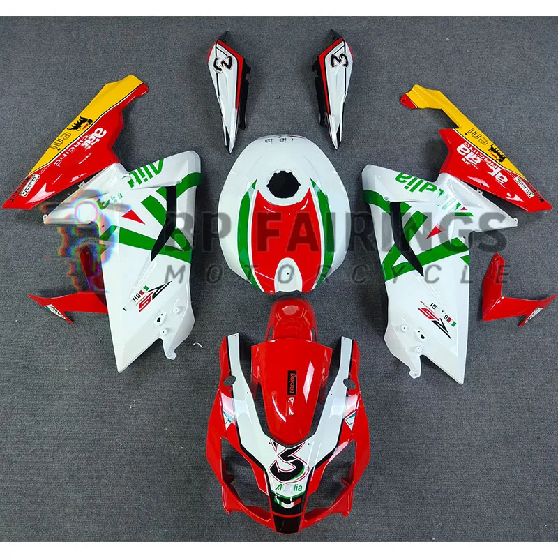 New ABS Fairings Kit Fit for Aprilia RS125 RS4 50 125 2006 2007 2008 2009 2010 2011 06 07 08 09 10 11 Bodywork Set White Red