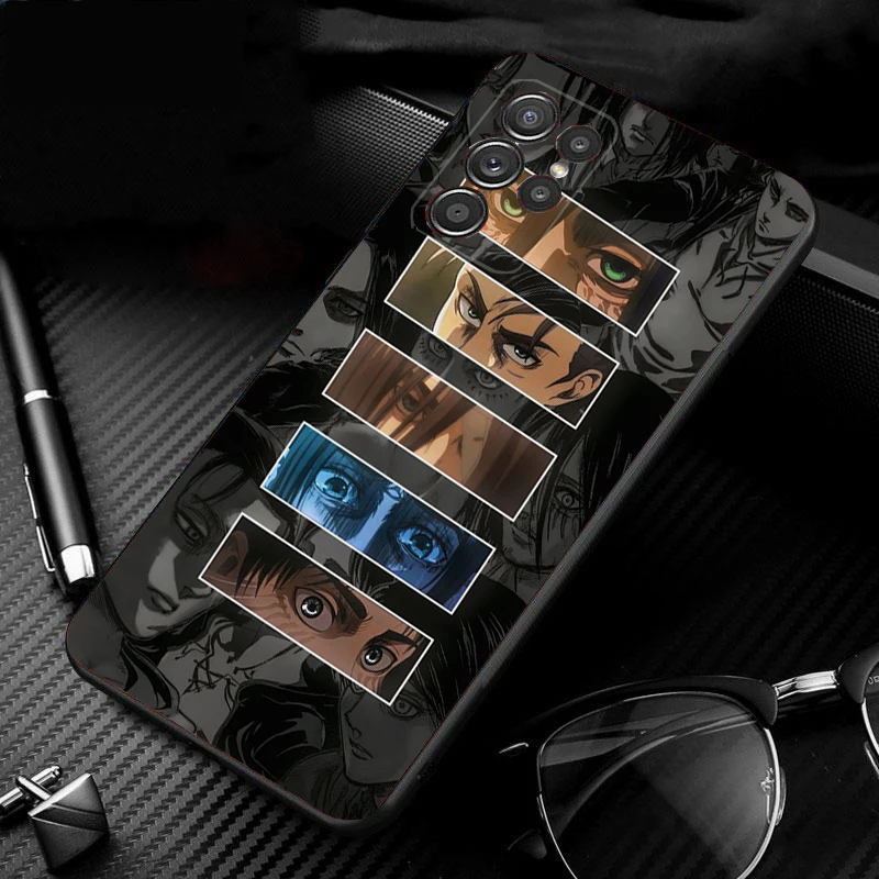 

Mikasa ackerman and eren yeager Phone Case For Samsung Galaxy S25 S24 S23 S22 S21 Ultra S24 S23 S22 S21 S25 Plus S24 S20 FE