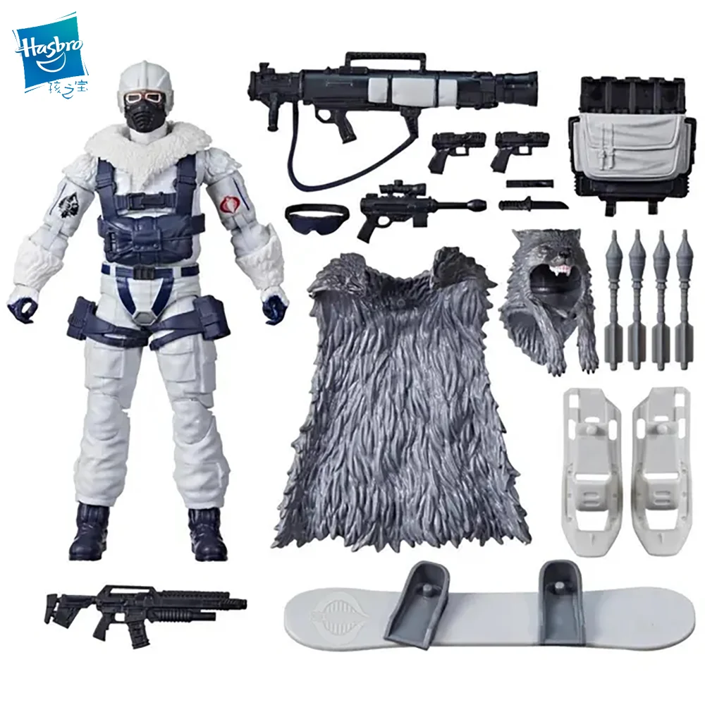 

Hasbro G.i Joe Series Snow Serpent Deluxe 6-inch Model Movable Figure Children's Toy Gift Collection Toys