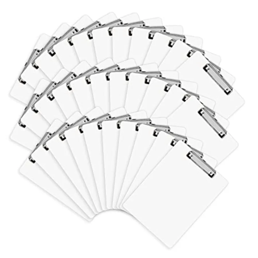 

Многоразовые планшеты для записей с сухим стиранием, 32 шт., из твердого картона, для офиса, низкопрофильные, стандартный формат А4, экологичные