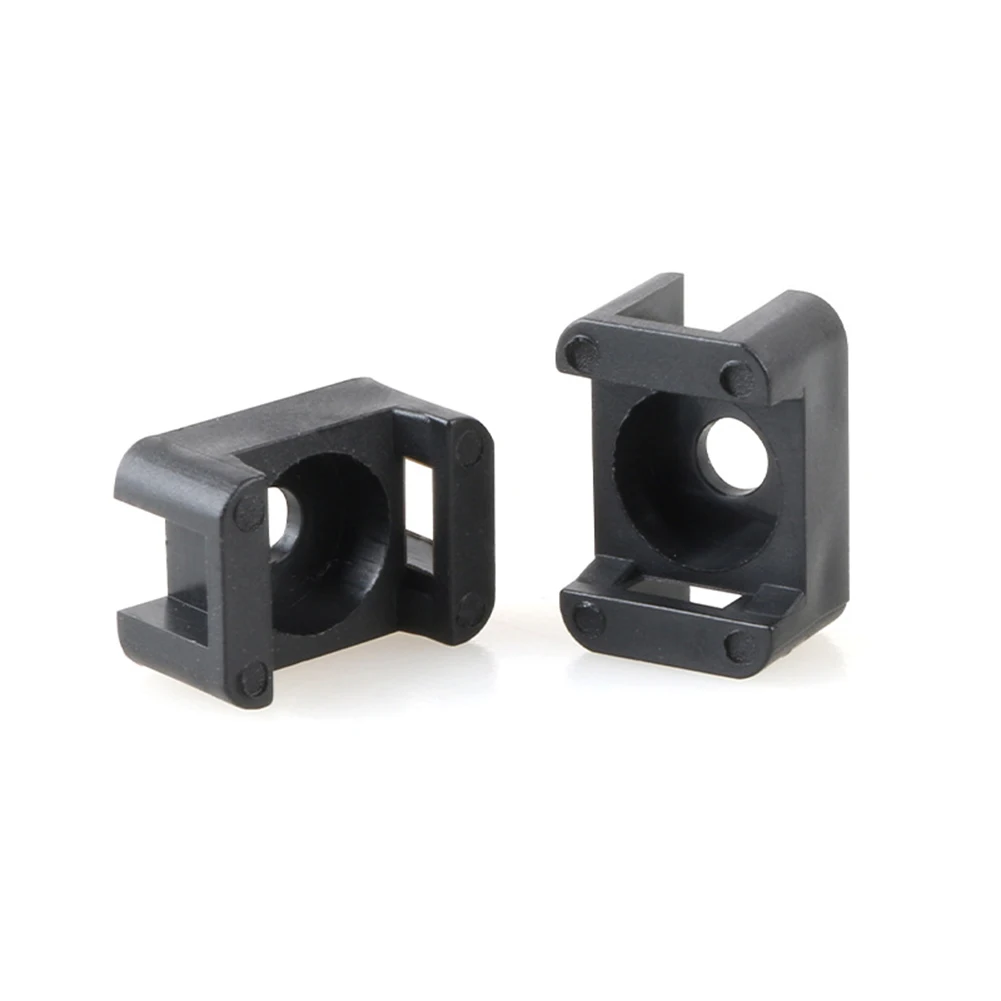 100 قطعة HC-2 M6 كابل البريدي العلاقات قاعدة جبل المسمار تحديد حامل السلك المنظم لاختبار أداة القياس التبعي