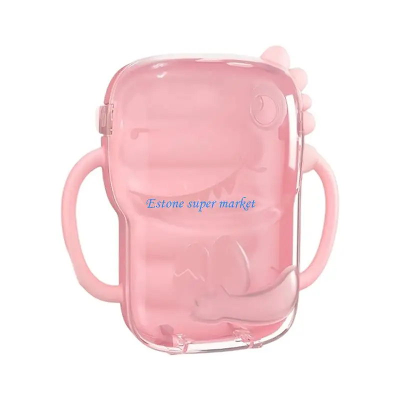 090B Heat Resistant Juice Box Sleeve Box With Dinosaur Design For Baby Meals And Travelling Use