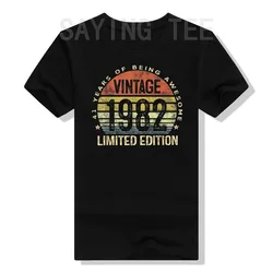 41 Year Old Gifts Vintage 1982 Limited Edition 41th Birthday T-Shirt Best Seller Mama Birthday Gift Graphic Tee Top Bday Present