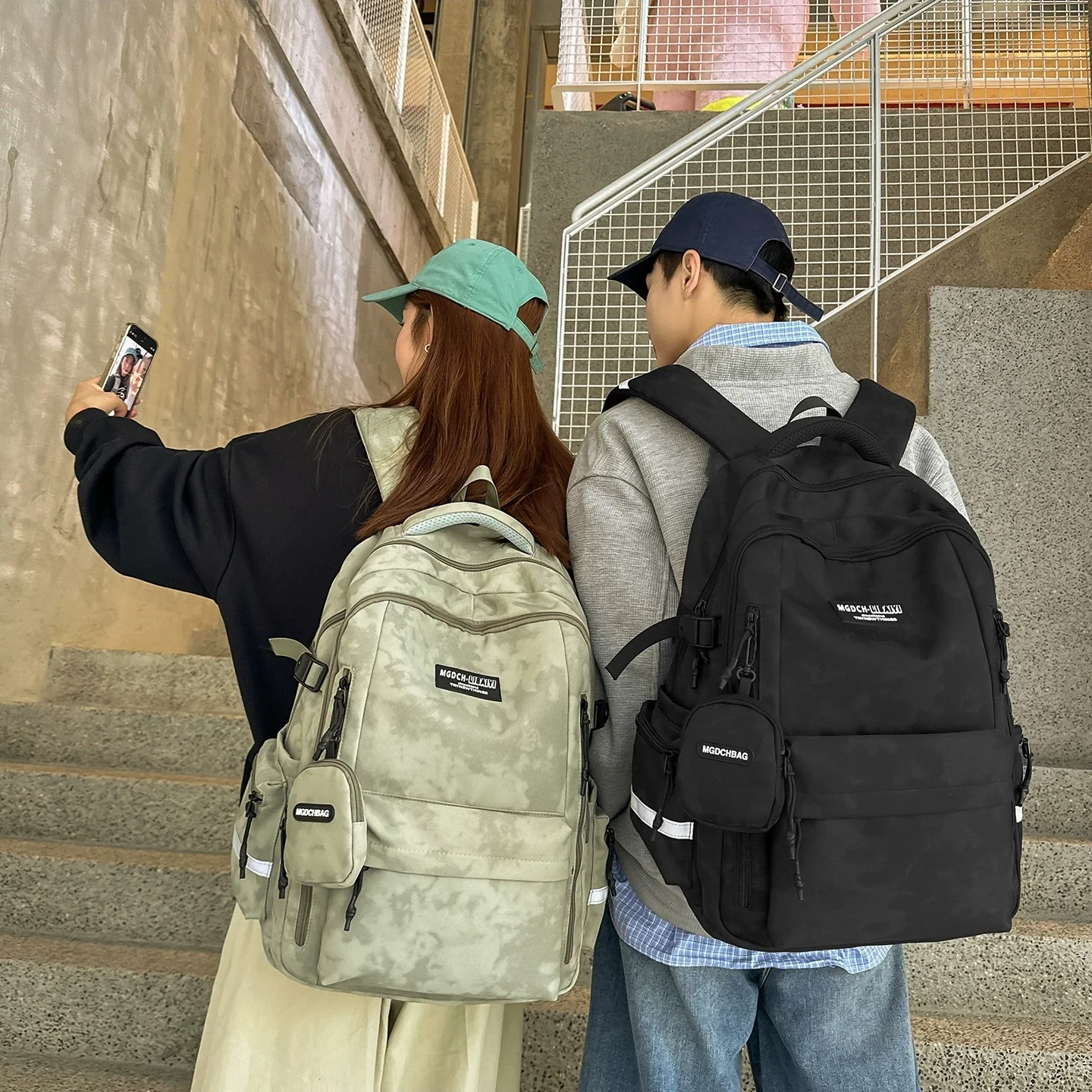 Versatile Daily Backpack Bag, Elegant Student School Knapsack, Practical Trip Daypack Bag, Lovely Youth Rucksack Bag