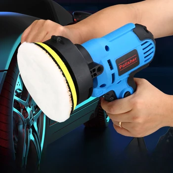 220V automotive polishing machine multi-function car polisher stepless speed adjustment electric waxing car body polisher