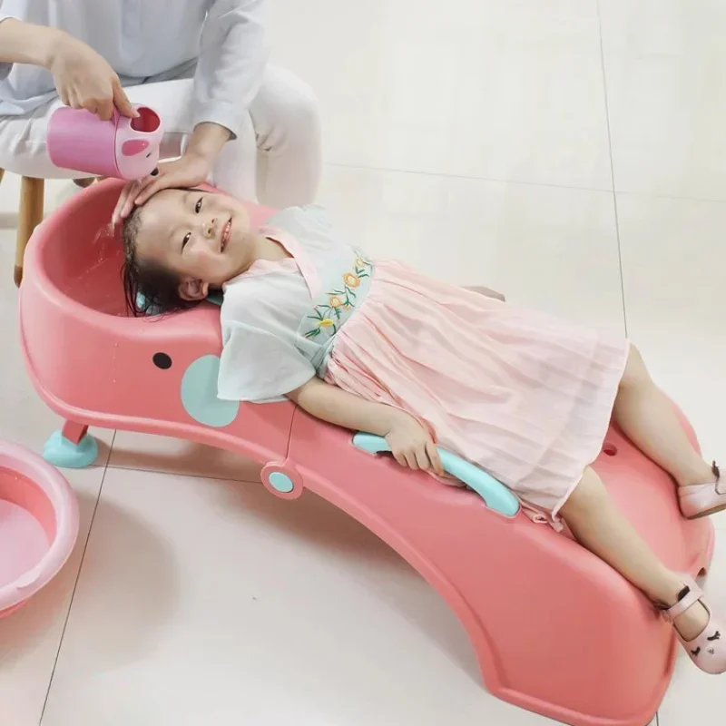 

Foldable Hair Salon Chair Shampoo Bowl Mobile Chairs Stylist Makeup Spa Bed Products Meuble Headspa Bed Salon Furniture