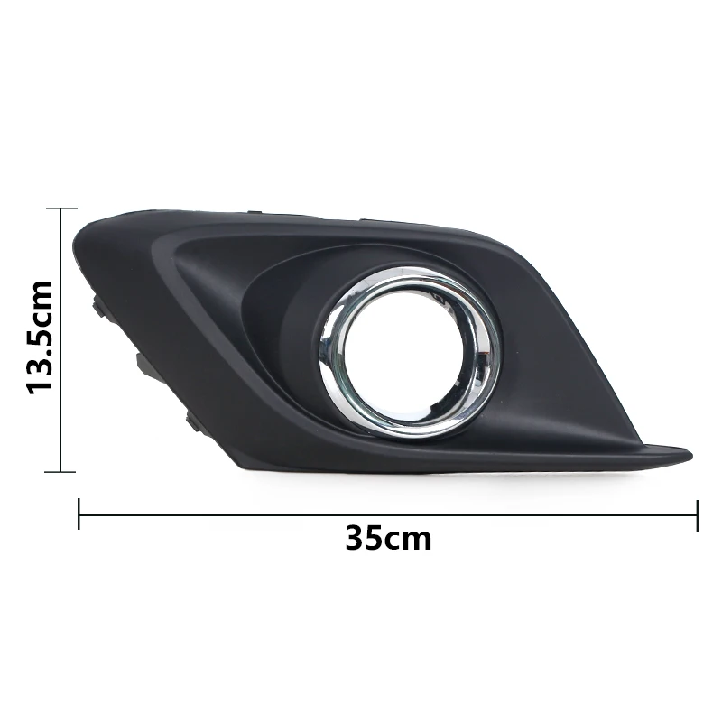 For Mazda 3 Axela 2014-2016 Fog Light Gill Grille Cover Hheadlight Auto Fog Lamp Frame Hood BKD1-50-C11 BKD1-50-C21 BJE1-50-C21A