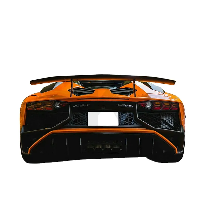 

New LP750 SV Carbon Fiber Rear Spoiler for Lamborghini Aventador LP700 LP720 LP740 Condition Brand New Rear Wing