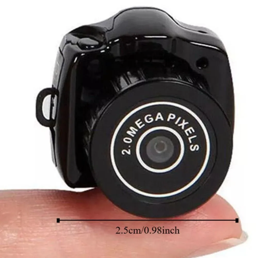 Audiorecorder Tiny Mini Camera HD Video Mini Camera voor draagbare DV Y2000 Mini Camcorder Verjaardagscadeau