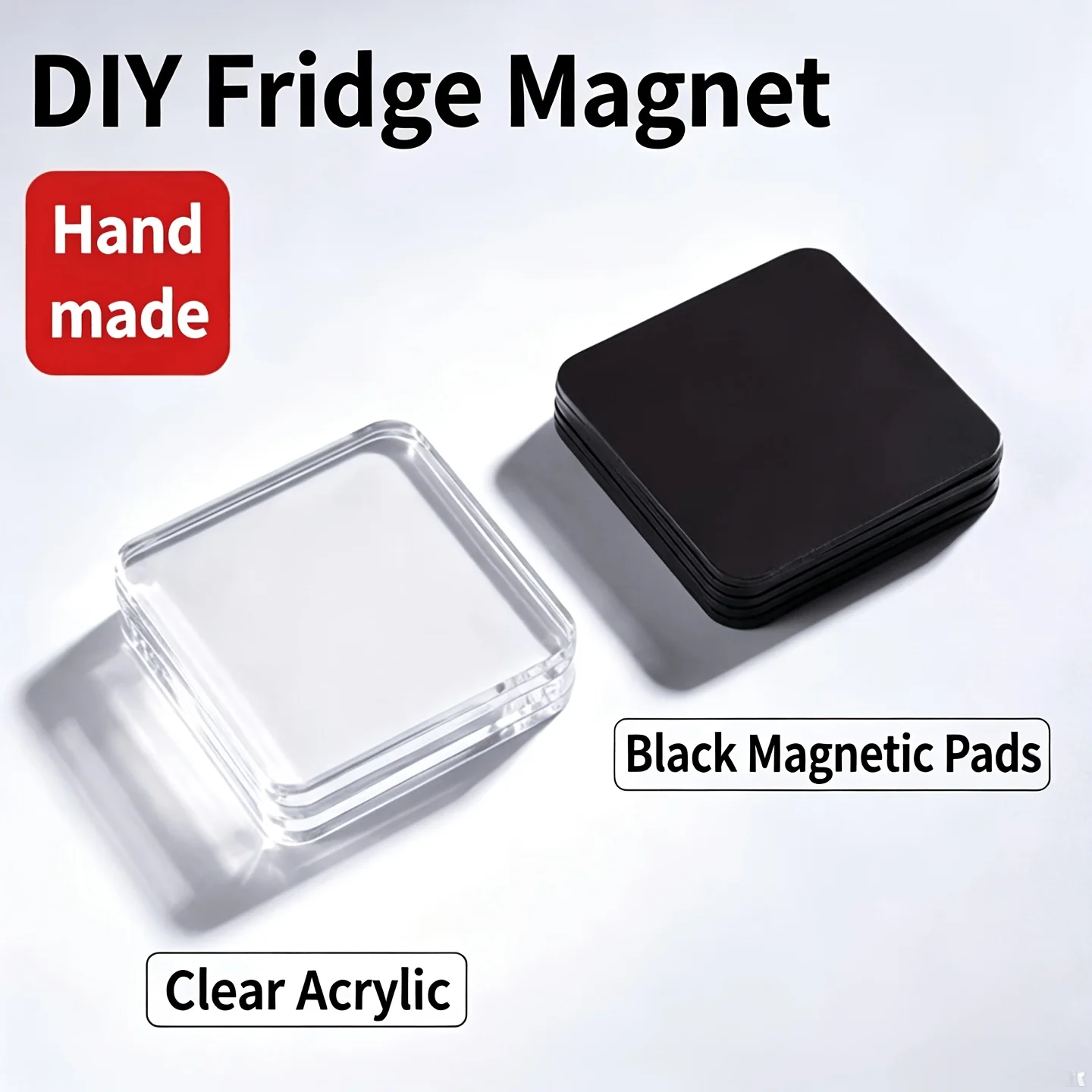60pcs(20-Set)Handmade Refrigerator Magnets Suitable Decor,Decoration Stickers with Base,Hold for Fridge Magnets for Home,Parties