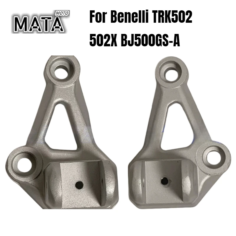 

Motorcycle Front Left Right Footrests Footpegs Bracket for Benelli TRK502 502X BJ500GS-A Foot Support Accessories
