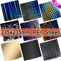 PEI Sheet for Ender 3, Ender 5 Pro, Ender 3 V2, Elegoo Neptune 4, Flashforge Adventurer 5M, Magnetic Bed Spring Steel Sheet