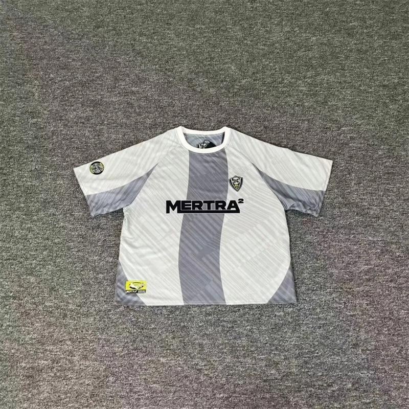 

Reversible Mertra Football Jersey Shirts Number 22 Men Women Oversized Stripe T-shirts