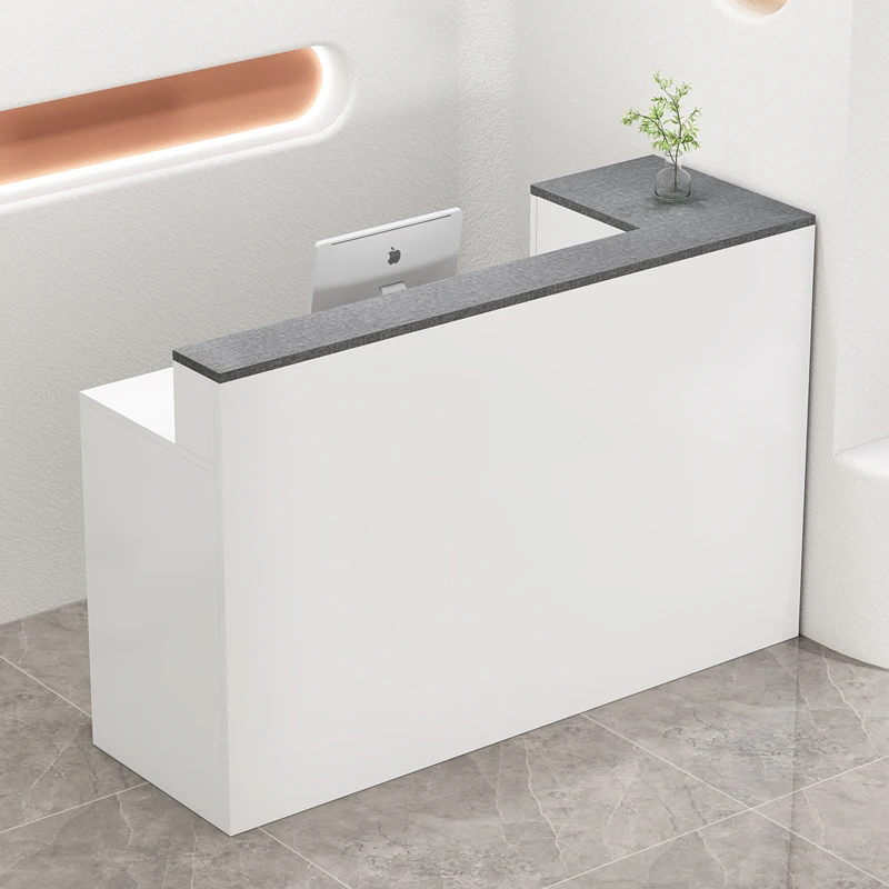 

Nordic Aesthetic Reception Desk Decorations Beauty Modern Office Reception Desk Counter Trendy Hair Salon Luxury Salon Furniture