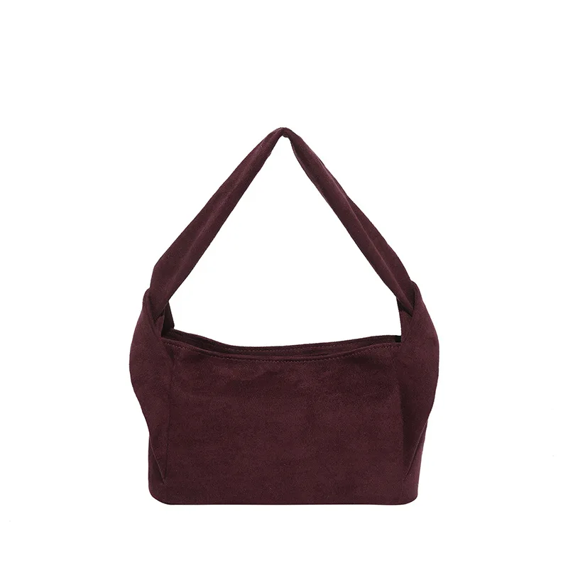 

Сумка-хобо осень-зима 202, просторная женская сумочка подмышками, винтажная матовая сумка через плечо, роскошная сумка через плечо, текстурированная