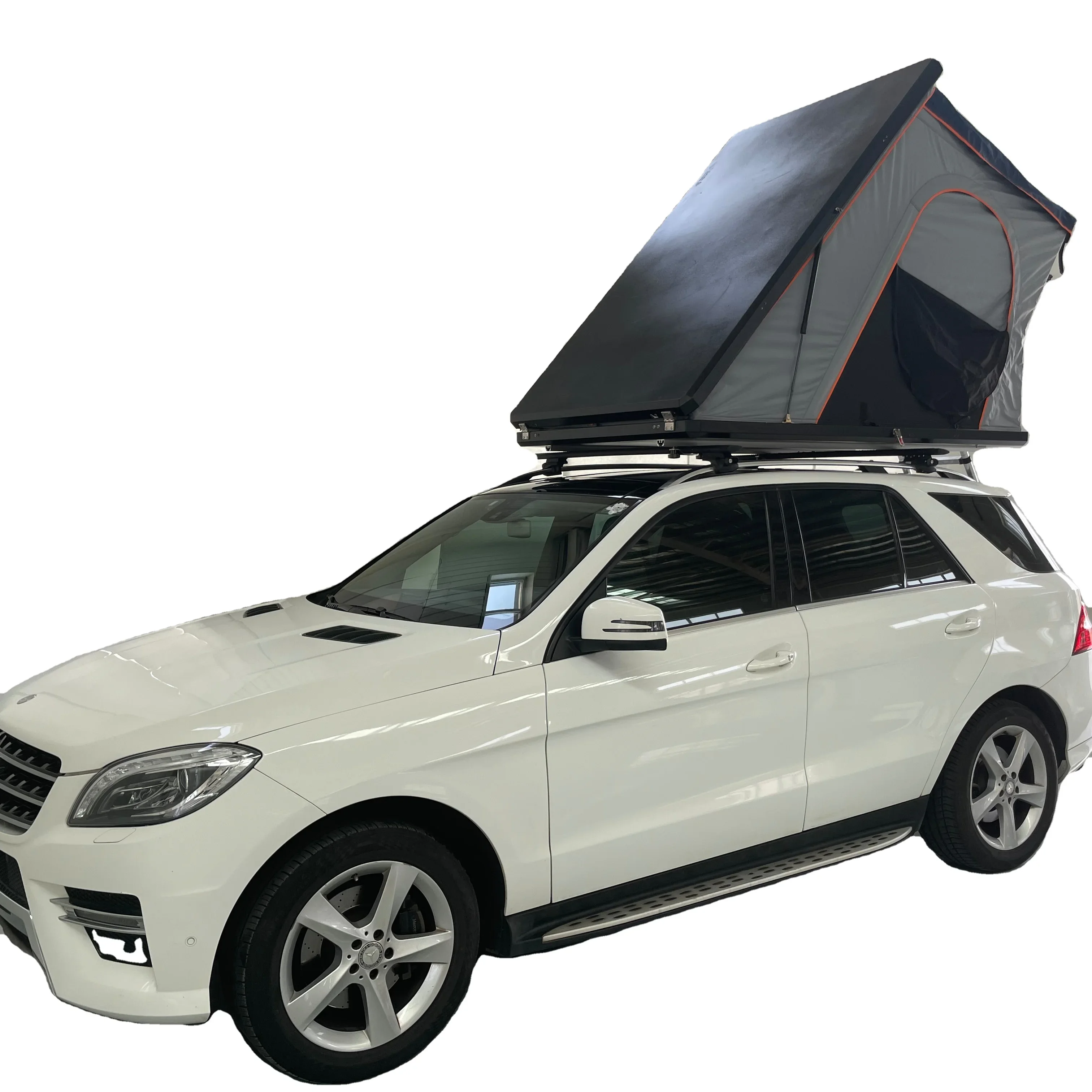 Roof tent hydraulic fully automatic car SUV outdoor road trip camping aluminum alloy car tent