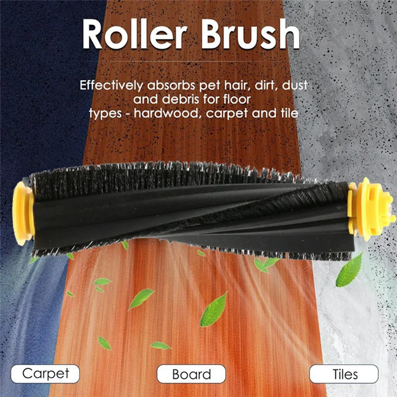 -A25M 2 قطعة استبدال الفرشاة الرئيسية Forshark RV700/RV720/RV750/RV755 جهاز آلي لتنظيف الأتربة أجزاء فرش الأسطوانة