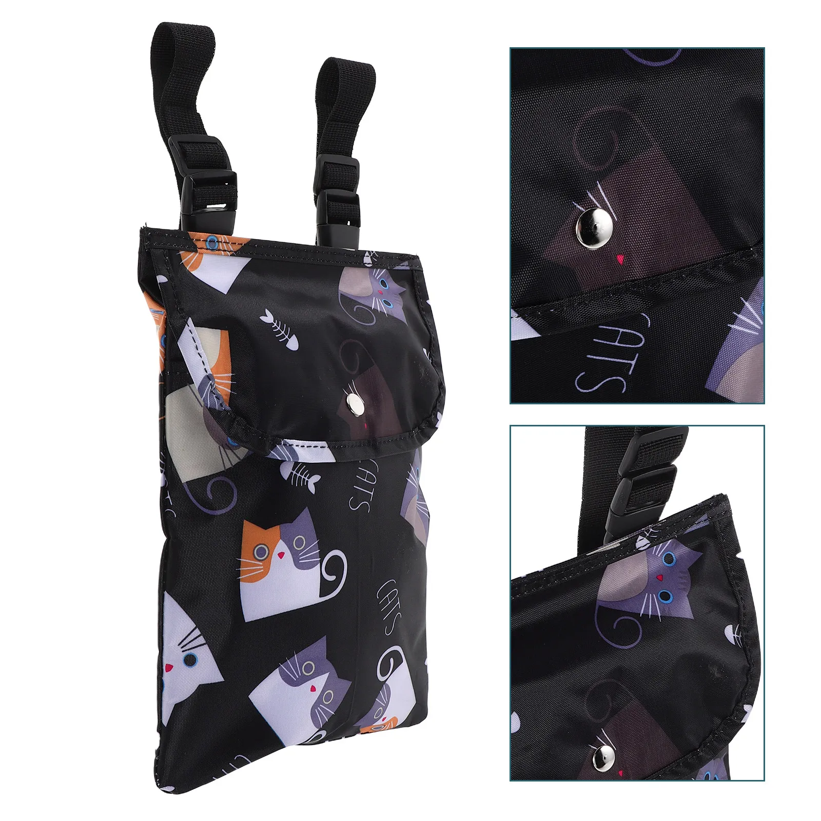 

Electric Scooter Bag Front Handlebar Pouch Large Capacity Waterproof Organizer for Tools Snacks and Small Accessories