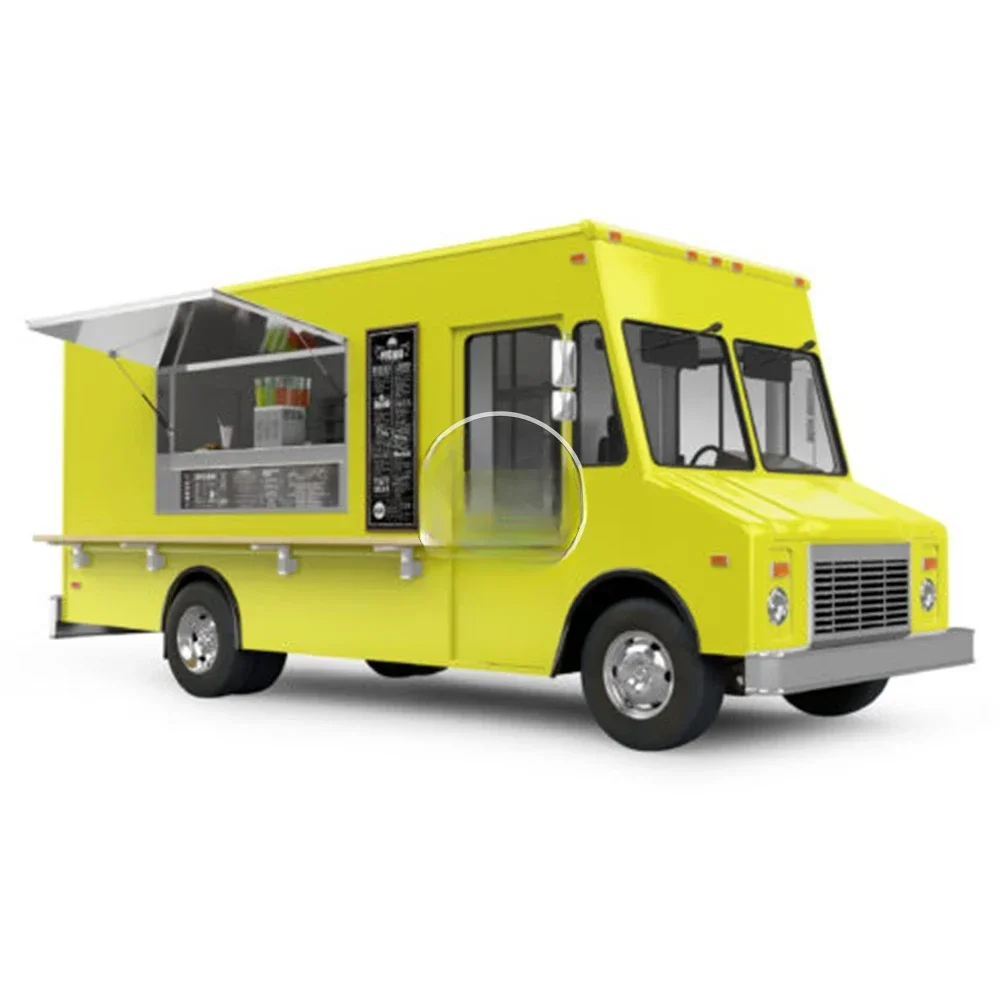 Fully Equipped Concession Stand Mobile Kitchen Mobile Electric Snow Cone Food Trucks