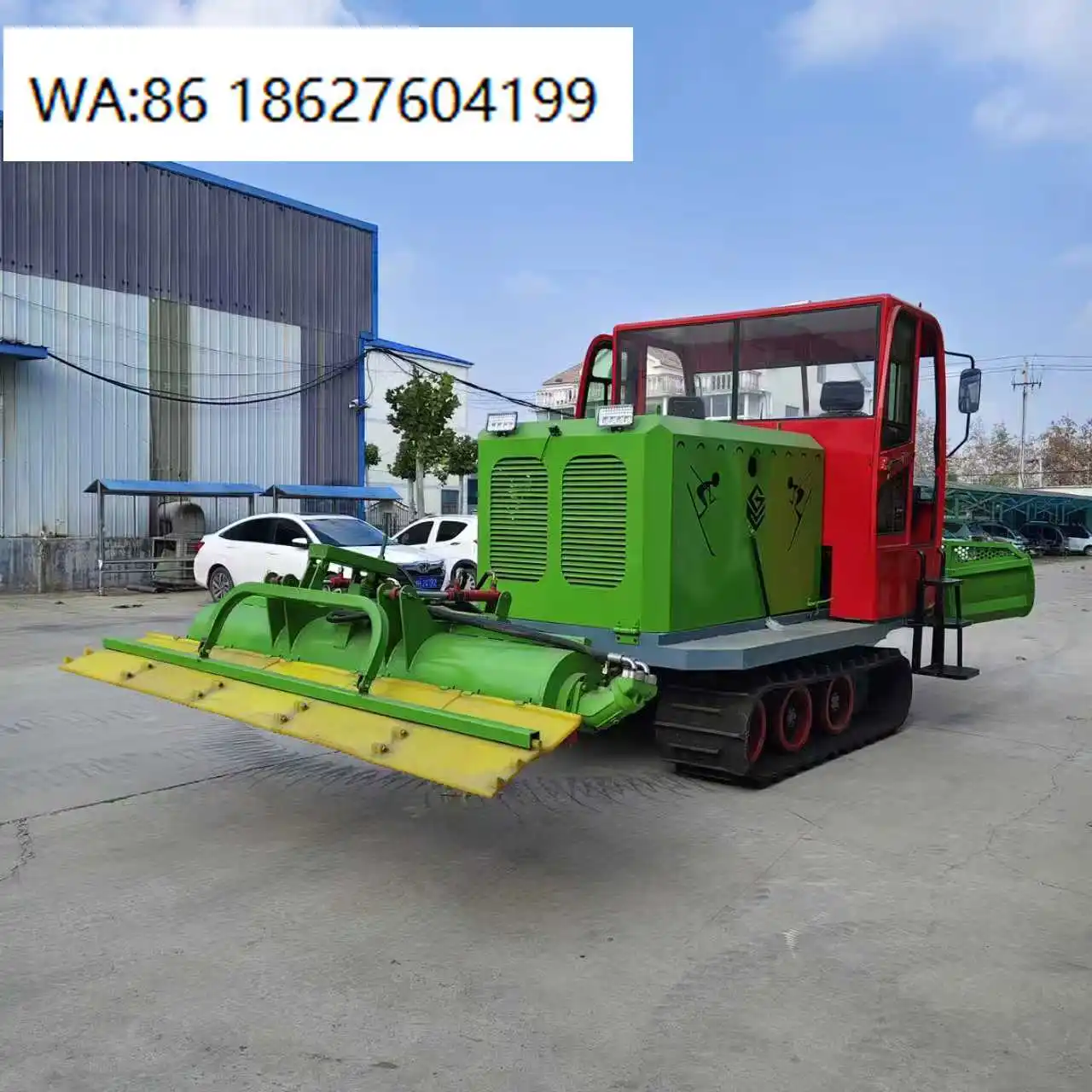 Aftermarket spare parts Rubber Track Crawler Snow Blower Durable Export Winter Clearing Machine Parts, in stock fast shipping co