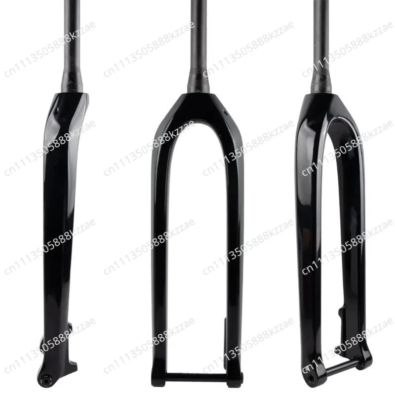 Full carbon fiber mountain bike BOOST tapered tube 29-inch 27.5-inch 15mm thru-axle full carbon mountain front fork hard