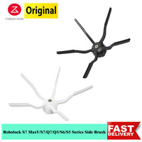 Original Roborock S7 Side Brush for roborock S6/S5 Max/S6 Pure/S6 MaxV/Q7 Max/S7 MaxV/S7 MaxV Ultra 5-arms Silicone Side Brush