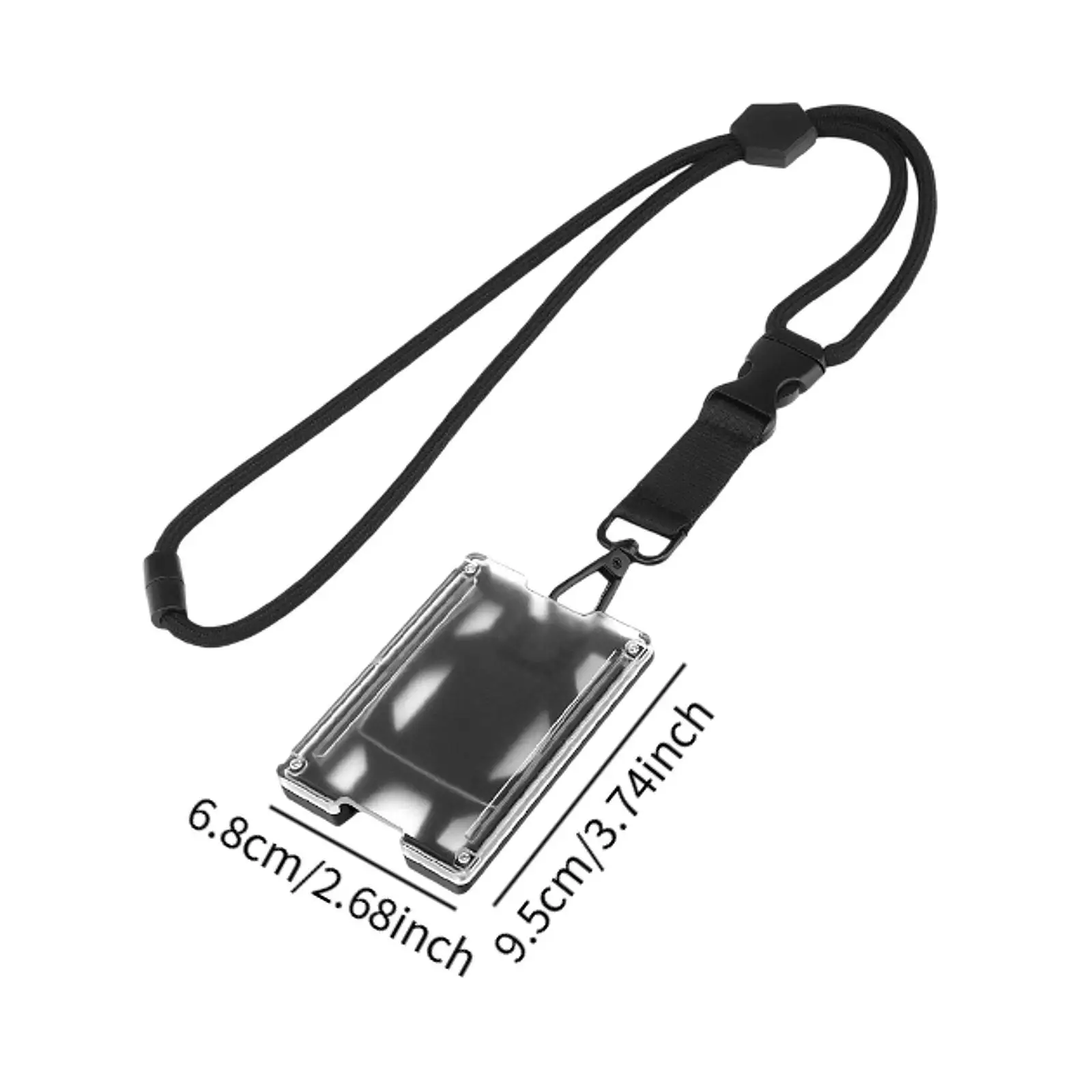 La mejor protección de la tarjeta de identidad contiene hasta 4 tarjetas Tarjeta suspendida Tarjeta de identidad Tarjeta de identidad para