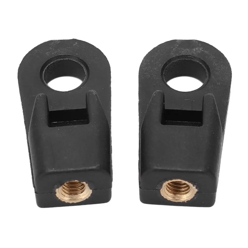2Pcs Copper Outboard Control Box Cable Connector 1.38*0.43inch Black Throttle Control Box Cable Connector ABS for SUZUKI 3300C