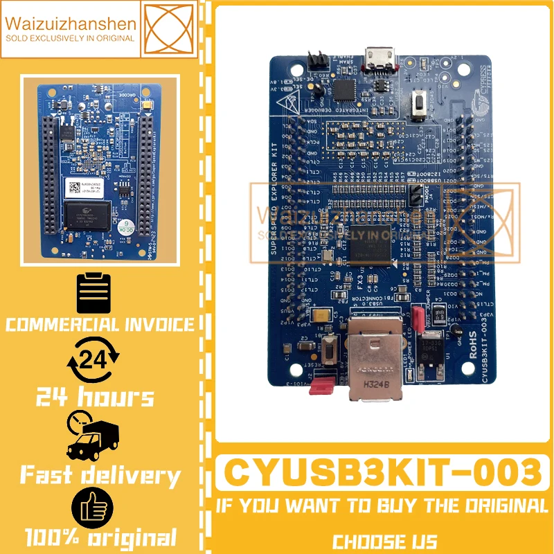 1pcs/lot！100% CYUSB3KIT-003 EZ-USB FX3 high-speed interface development board tool USB3.0 CYUSB3014 New original ON STOCK