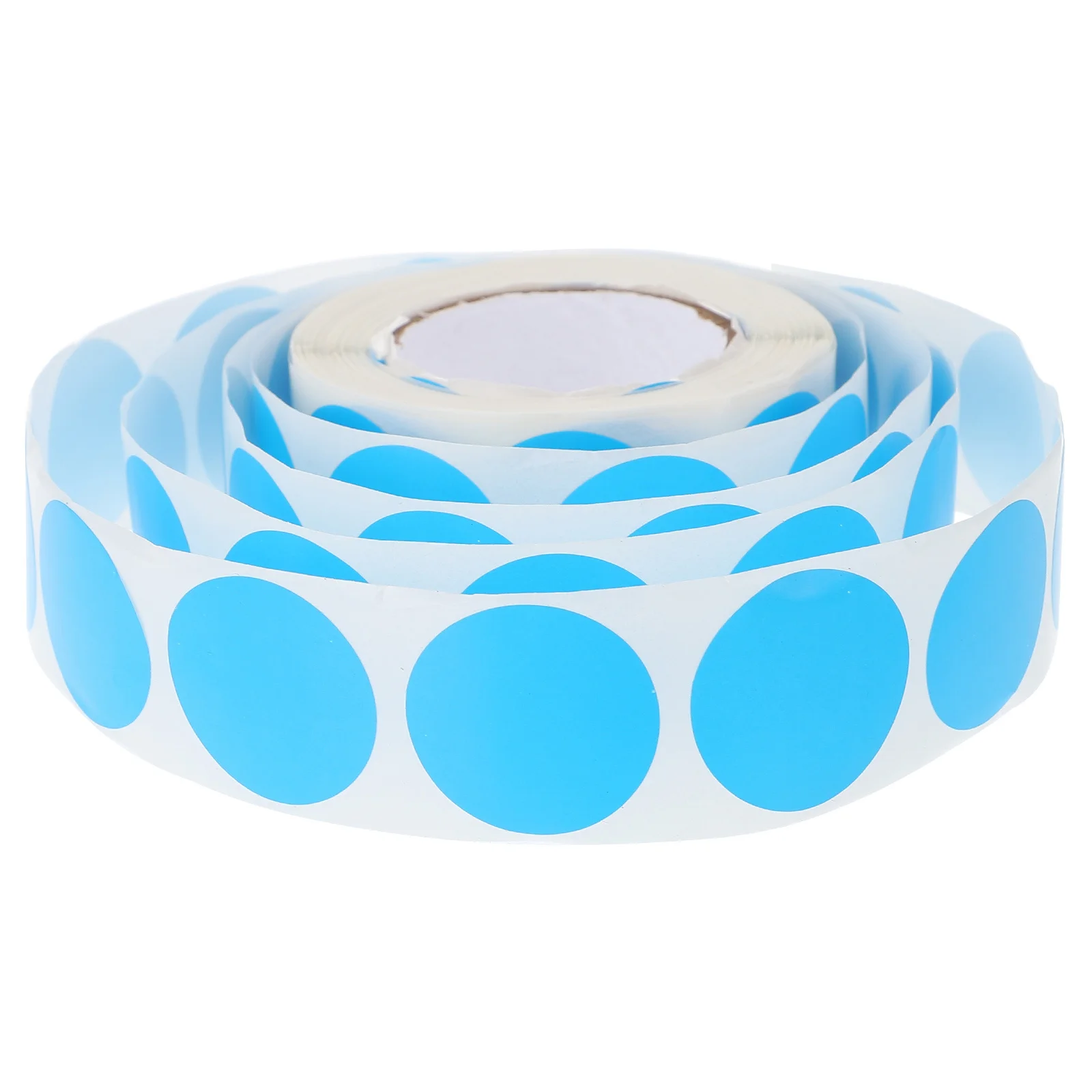 1 Roll Round Label Stickers Circle Dots Decals For Coding Marking Organizing Office School Home Projects Self-Adhesive Removable