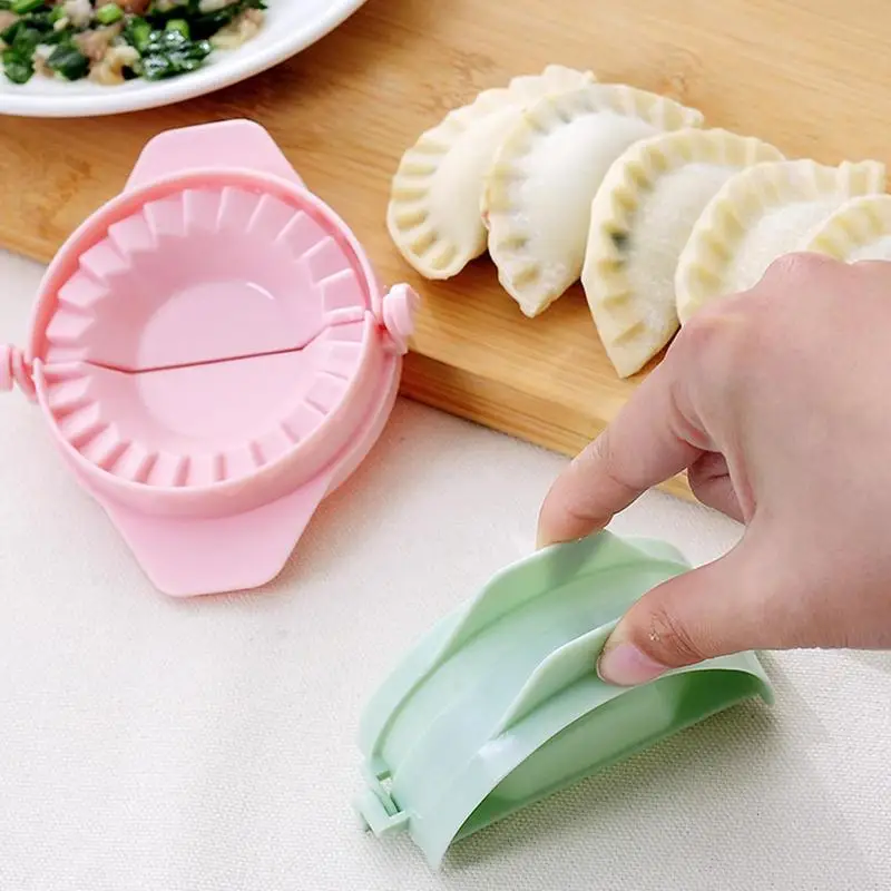Kitchen Dumpling Making Tool Home Dough Press Mold Set With Active Universal Dumpling Cutter For Restaurant Camping Picnic
