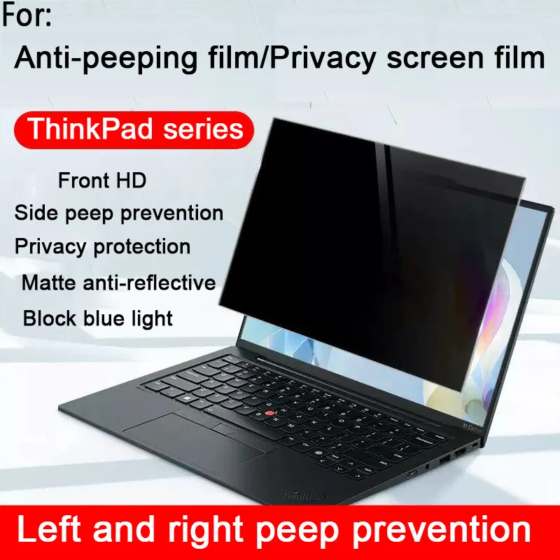 

For 2025New Lenovo ThinkPad X12 Detachable Gen 2 Anti-Peeping Film ThinkPad X1 2-in-1 Gen 10/9 Privacy Screen Film L13 2in1 Gen6