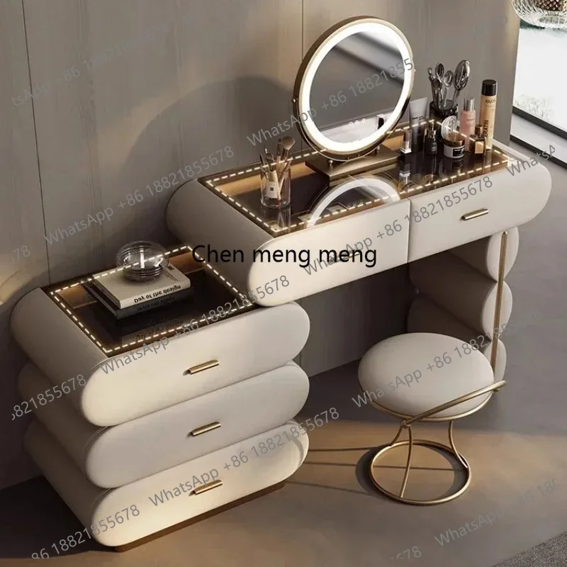 

Dressing Table Drawers Storage Locker Cabinet Luxury Makeup Vanity Toiletries Dresser Desk Dressers For Bedroom Furniture