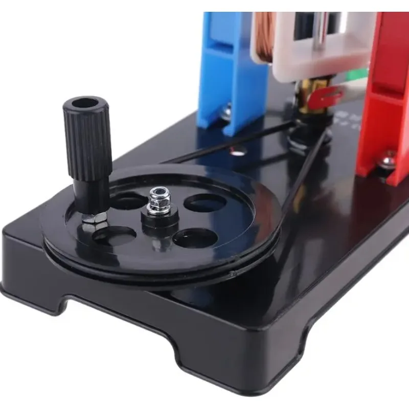 Hand Cranked DC Generator  Hand Cranked Generator Electric Motor Model Middle School Physics Electromagnetics Faraday Experiment