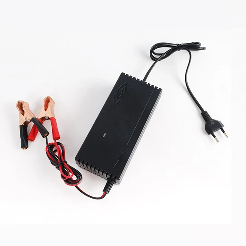 14.6V 10A Lifepo4 Iron Phosphate Battery Charger For 12.8V 4S Scooter Car Solar Energy Storage Charger EU Plug