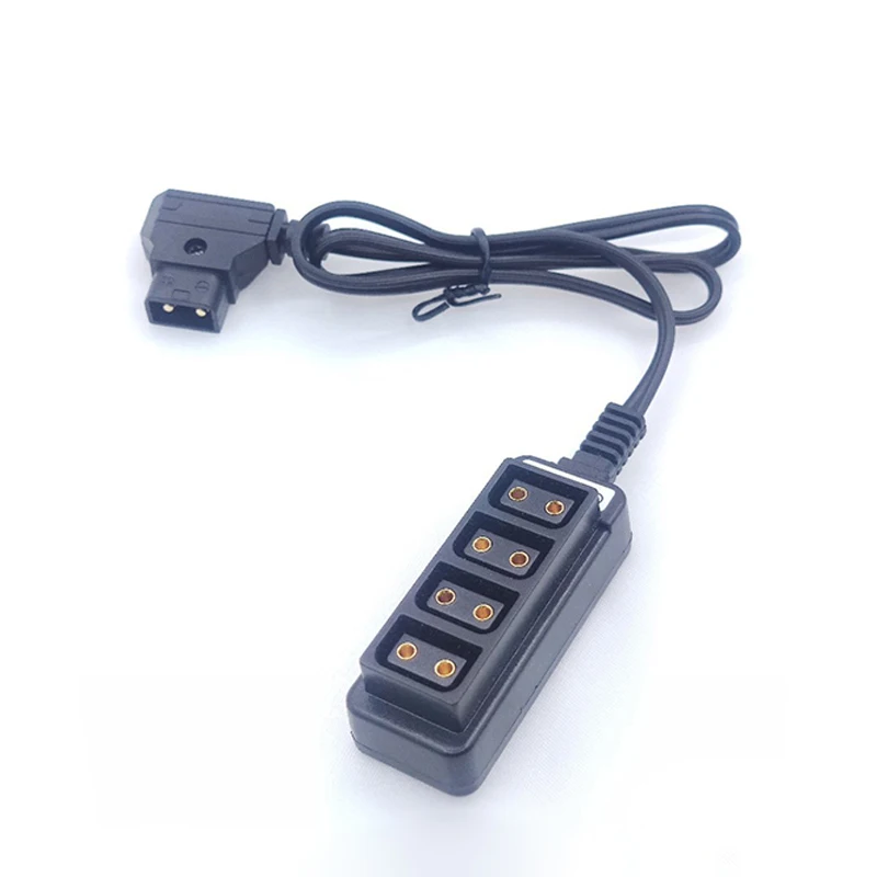 

D-Tap Male To 4-Port P-Tap Female Camera Power Supply Distributor DTAP Fourway Splitter