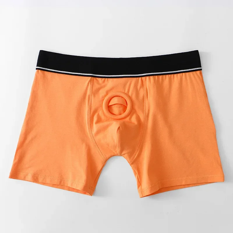 Strap on Underwear Harness with Silicone O-rings Diameter 4.5cm Strapon Strapless Panties Mid Rise Boxers Briefs Boxer Harness