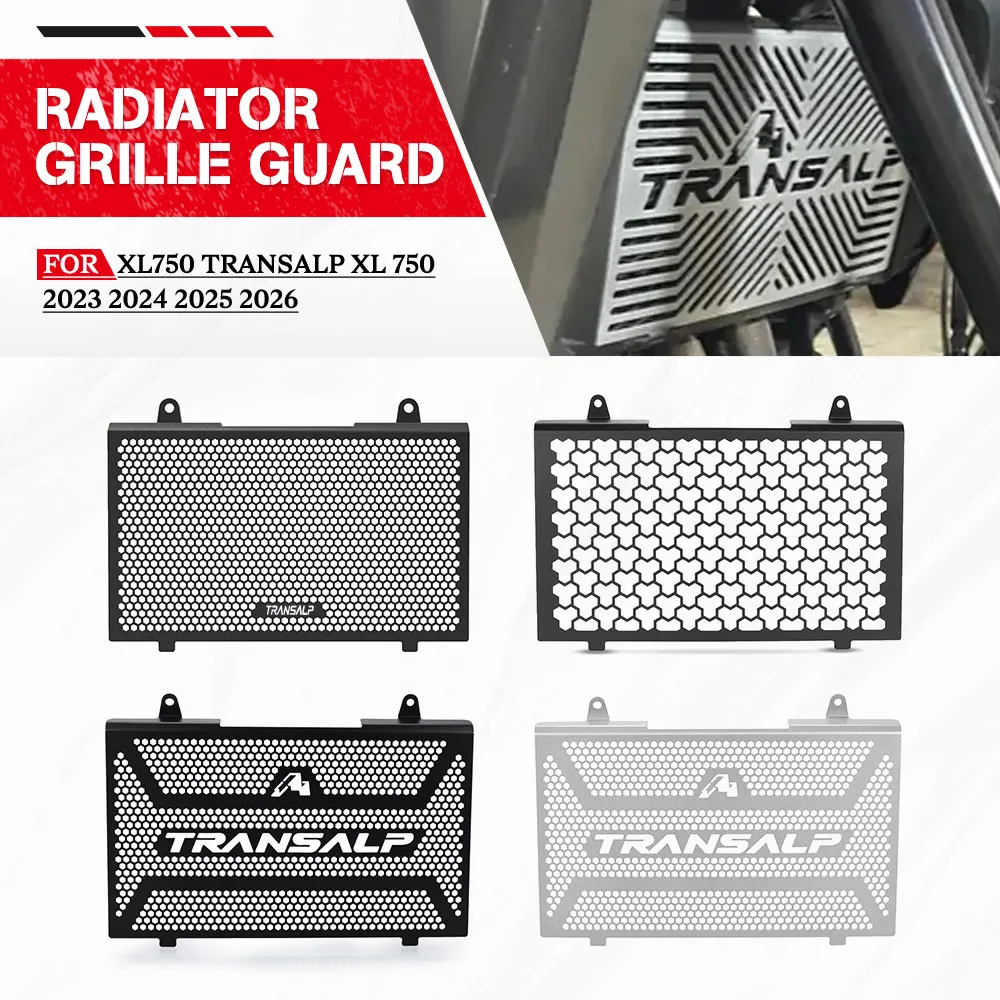 

Radiator Guard Grille Cooling Cover Protection New For Honda XL750 Transalp XL 750 2023 2024 2025 2026 Motorcycle Accessories