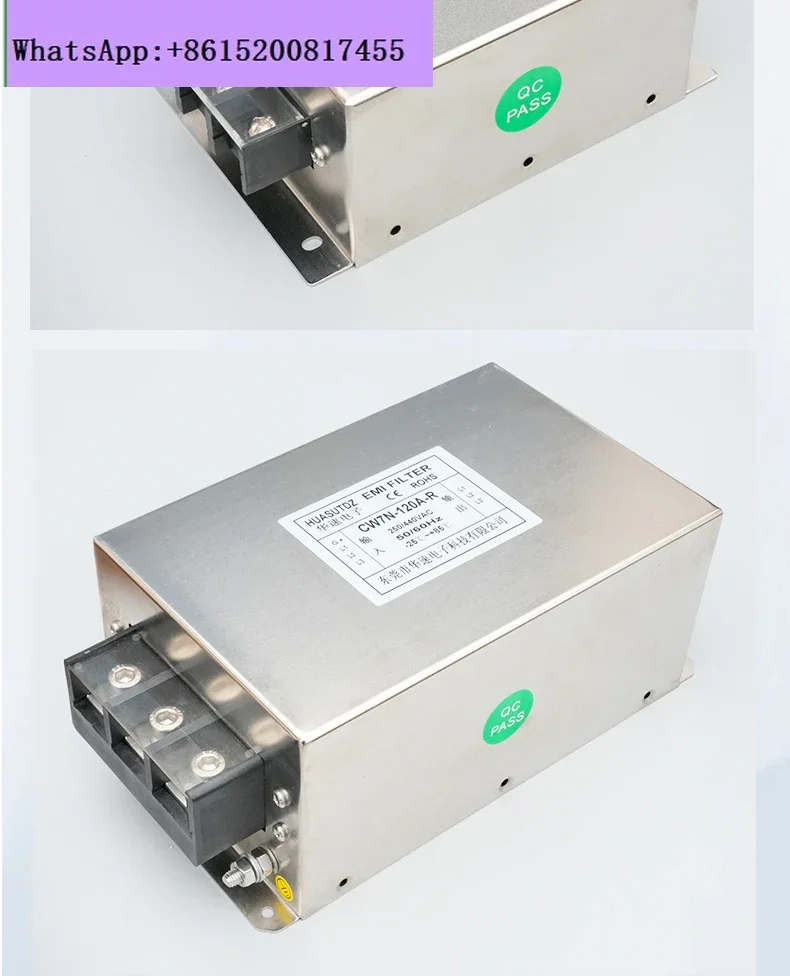 

(terminal block)CW7N three-phase three-wire AC EMI power supply filter EMCservo inverter input and output 380V anti-interference