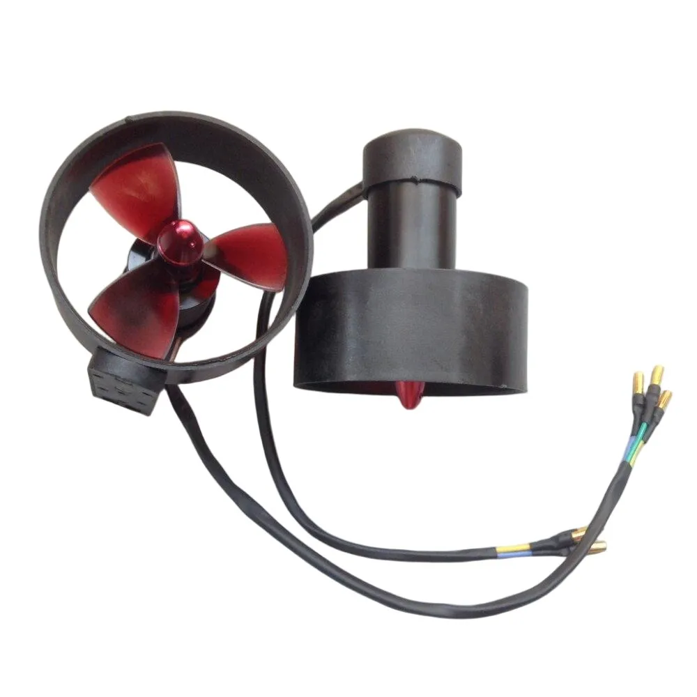 

12-24V 5KG Thrust Brushless Underwater Thruster Motor 600W 30A for Kayak Fishing Boat DIY 4mm Banana Plug