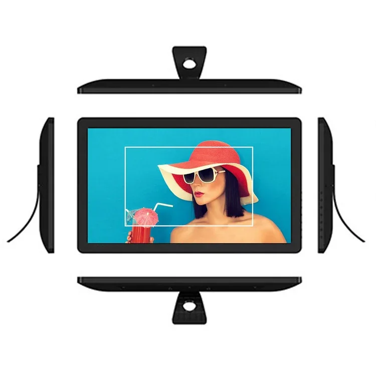 Capacitive Touch Screen Android 8.1 POE Tablet PC 21.5 Inches RK3288 with Blue WiFi having resolution 1920x1080P