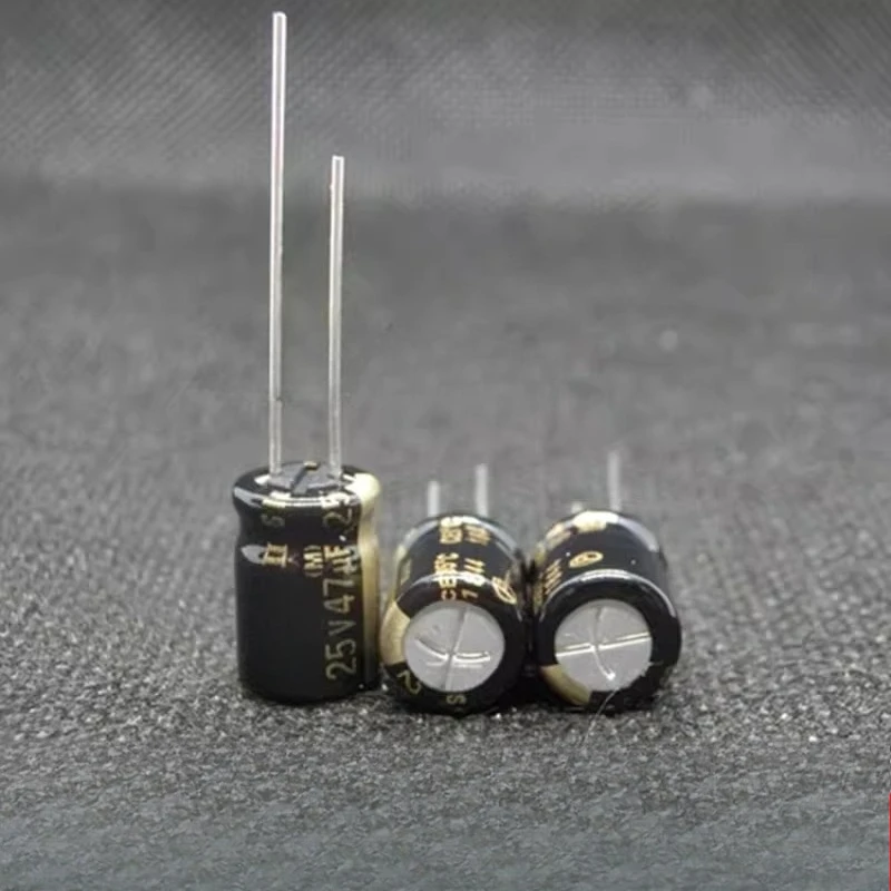 Original Genuine for ELNA 25v47uF for SILMIC II Brown God 2 Audio Audiophile Electrolytic Capacitor Imported 50pcs