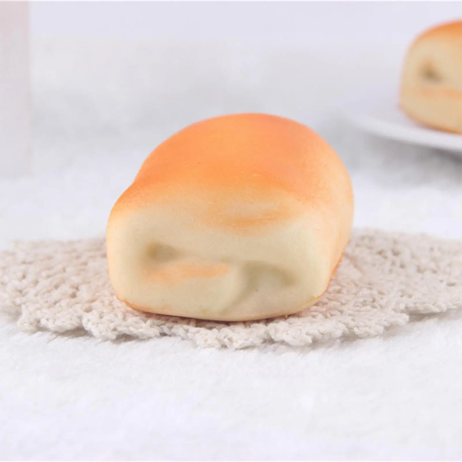 Squishys Langsam steigende Simulation Lebensmittel Pinch Toys Zappelspielzeug Zartes weiches Brot Squeeze Toy Stress Release Hand Relax Toy