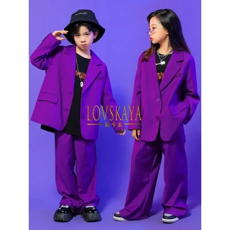 

Jazz dance costumes children's street dance trendy costumes pop ins suits performance dresses